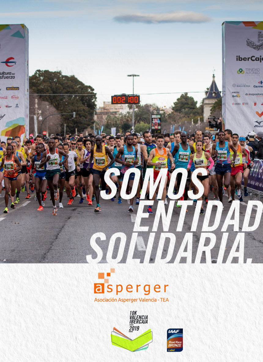 La Asociación Asperger Valencia, entidad solidaria del 10K Valencia