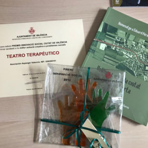 El Ayuntamiento de Valencia premia el teatro terapéutico de la asociación