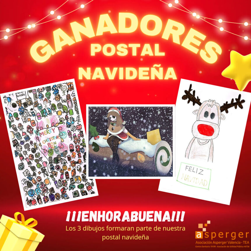 ganadores postal Ganadores de la postal navideña