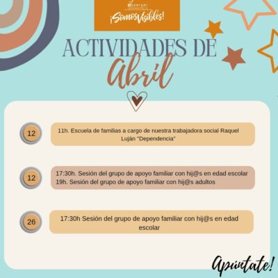 Actividades abril 2025