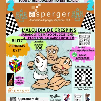 Torneo de ajedrez solidario