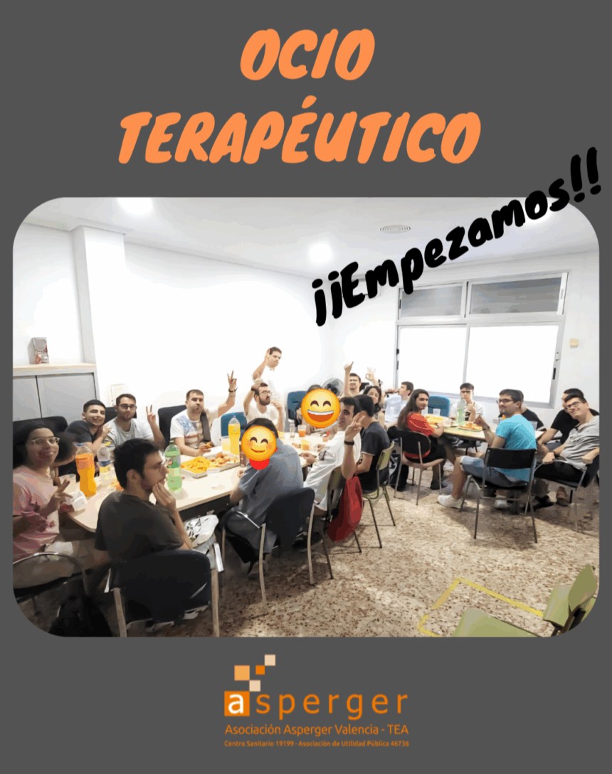 Empezamos la actividad de ocio terapéutico