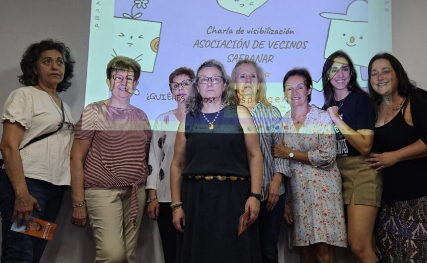 Charla informativa en la Asociación de vecinos de Safranar