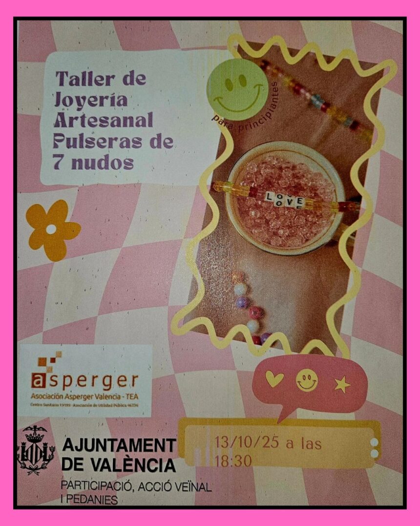 Taller de artesanía para el barrio