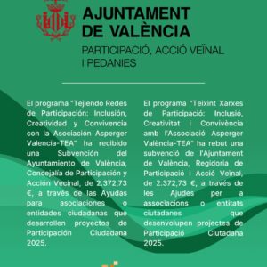 Programa subvencionat per l’ajuntament