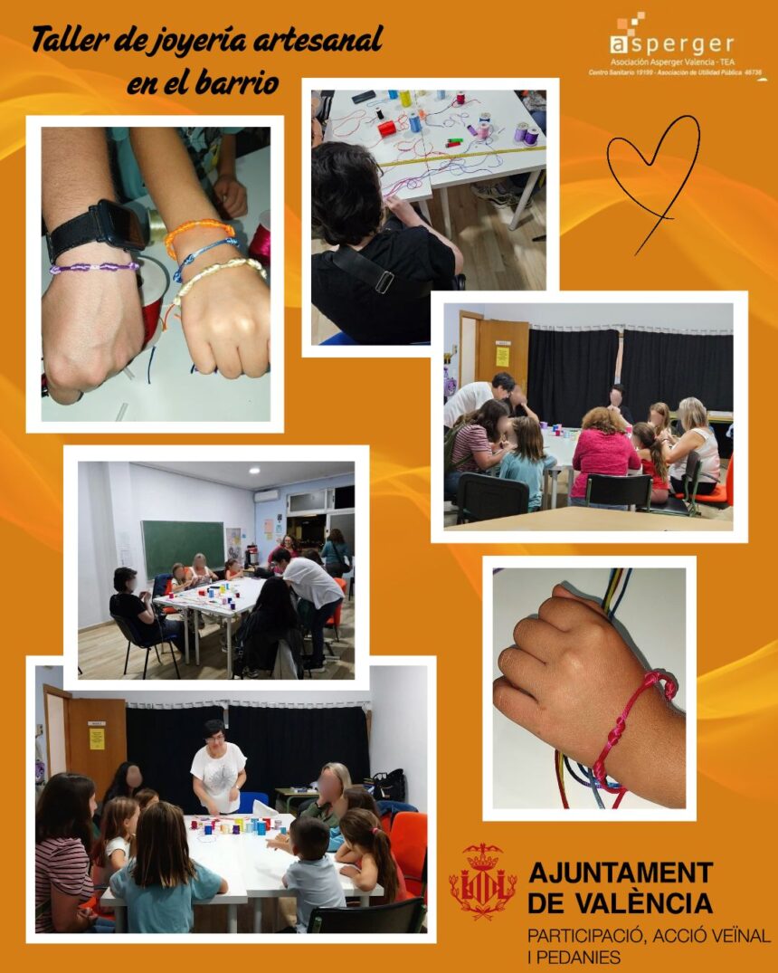 Tarde de creatividad junto al barrio