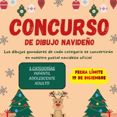 ¡Concurso de Dibujo Navideño 2025! 🎄
