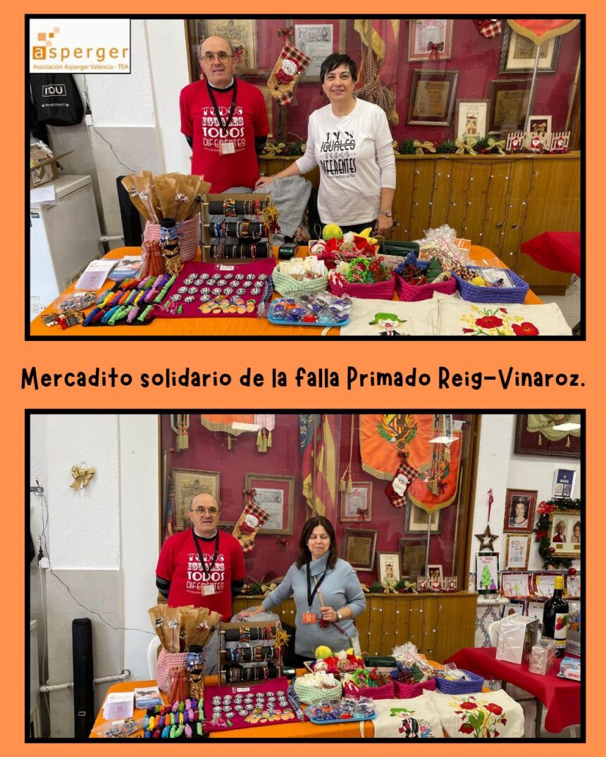 Mercadito solidario en la Falla Primado Reig – Vinaroz