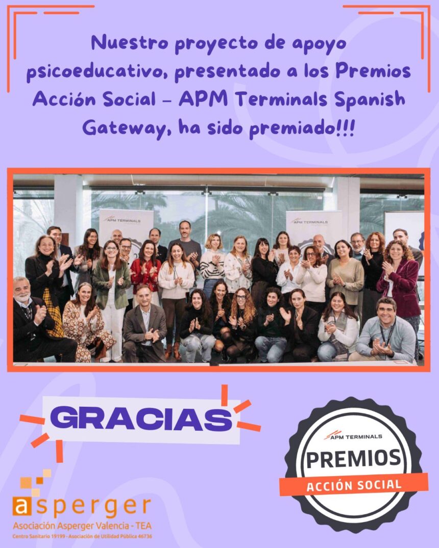 premio apoyo ed Entrega de los Premios Acción Social – APM Terminals