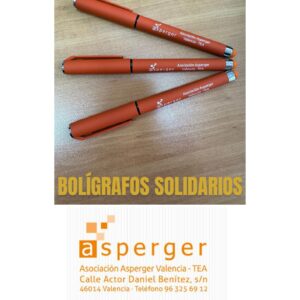 Bolígrafos solidarios