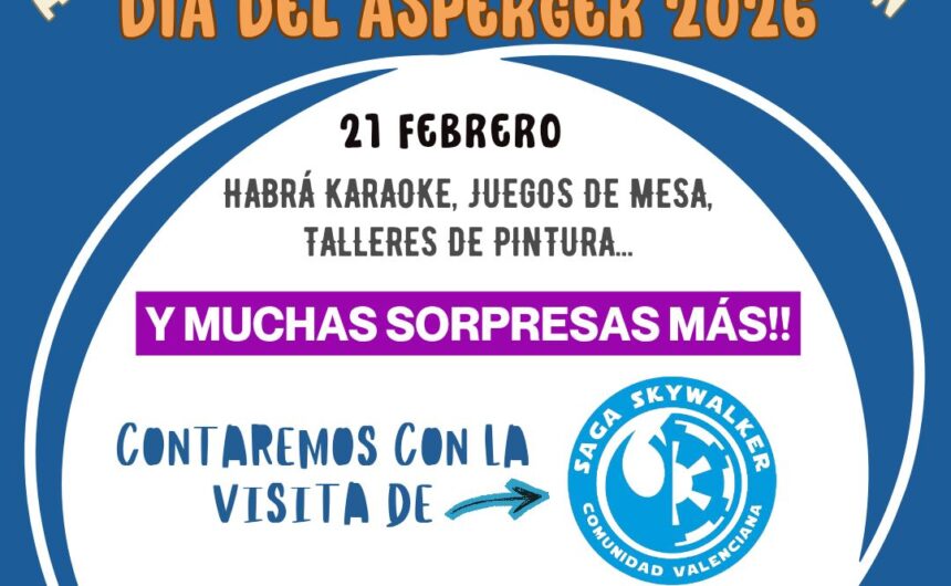 actividad ocio DISA 2026 Actividad lúdica por el Día del Asperger 2026