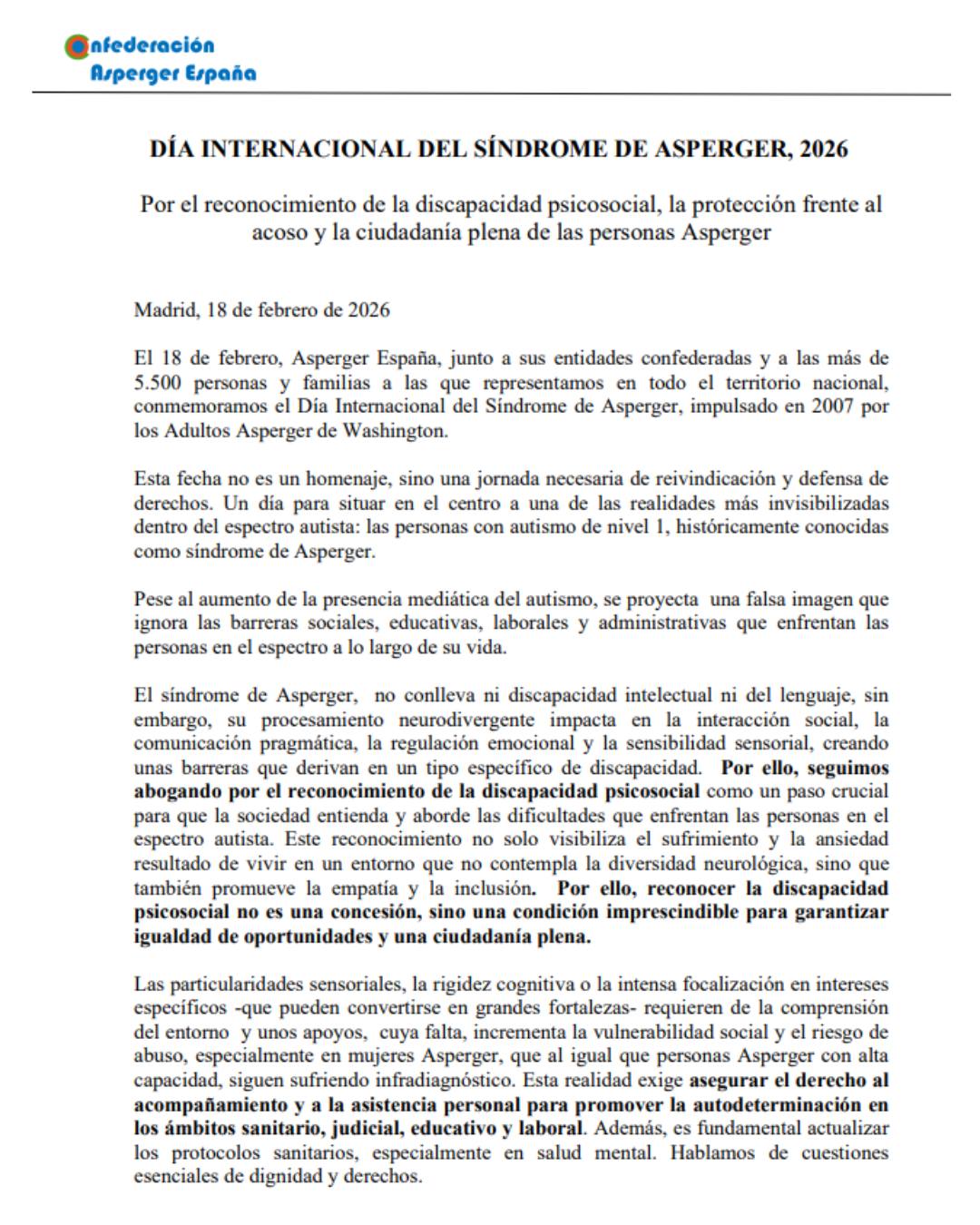 manifiesto Manifiesto DISA 2026