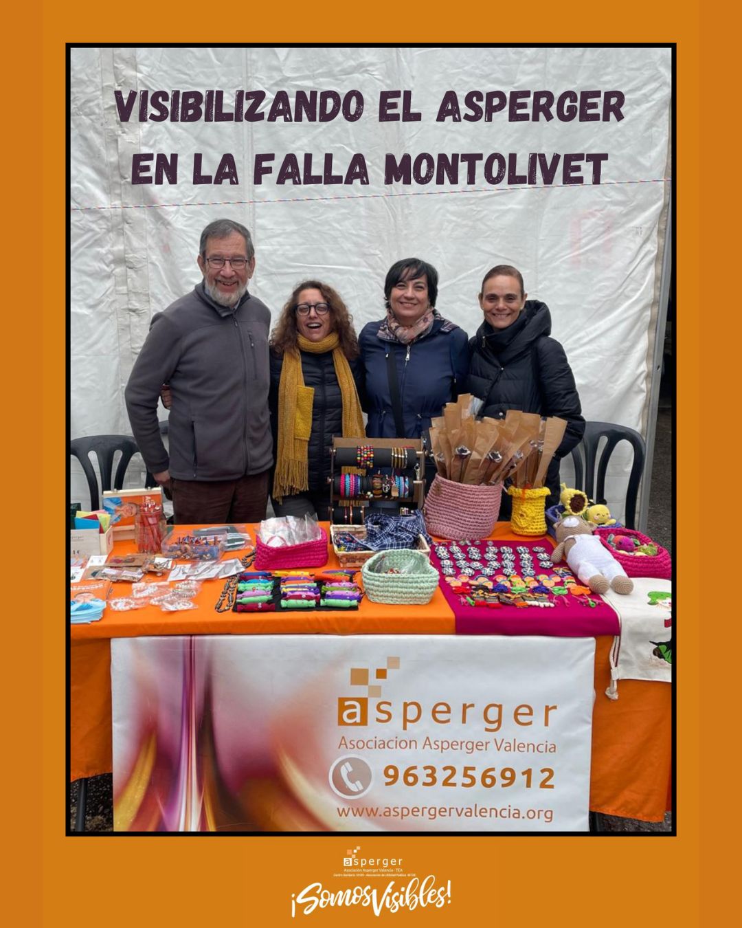 FALLA MONTOLIVET Stand en la Falla Montolivet