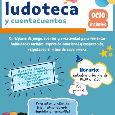 Iniciamos taller de ludoteca y cuentacuentos
