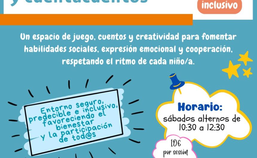 Iniciamos taller de ludoteca y cuentacuentos