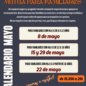 GRUPO APOYO FAMILIAS Apoyo familiar – MAYO 2026