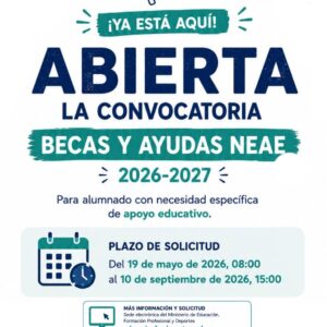 inicio becas mec Convocatoria becas NEAE
