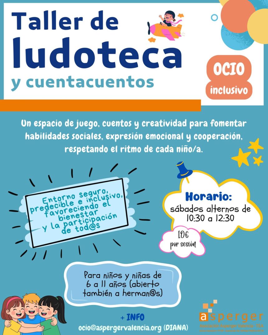 taller ludoteca Taller de ludoteca y cuentacuentos inclusivo