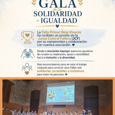 XVI Gala de la Solidaridad e Igualdad
