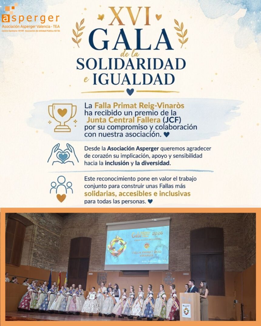gala solidaridad XVI Gala de la Solidaridad e Igualdad