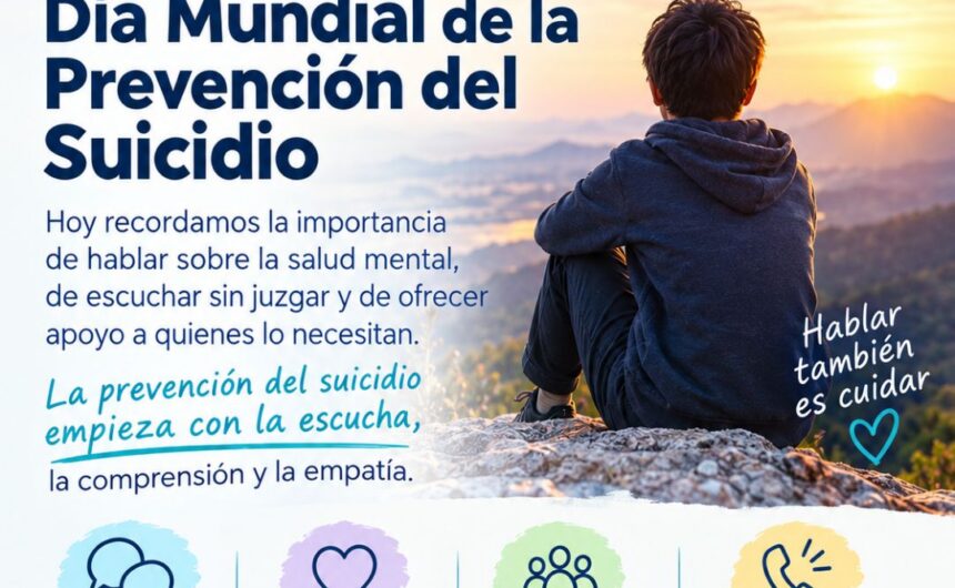 10 de septiembre · Día Mundial para la Prevención del Suicidio