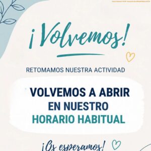 GRUPOS DE APOYO FAMILIAR ¡Ya estamos de vuelta!