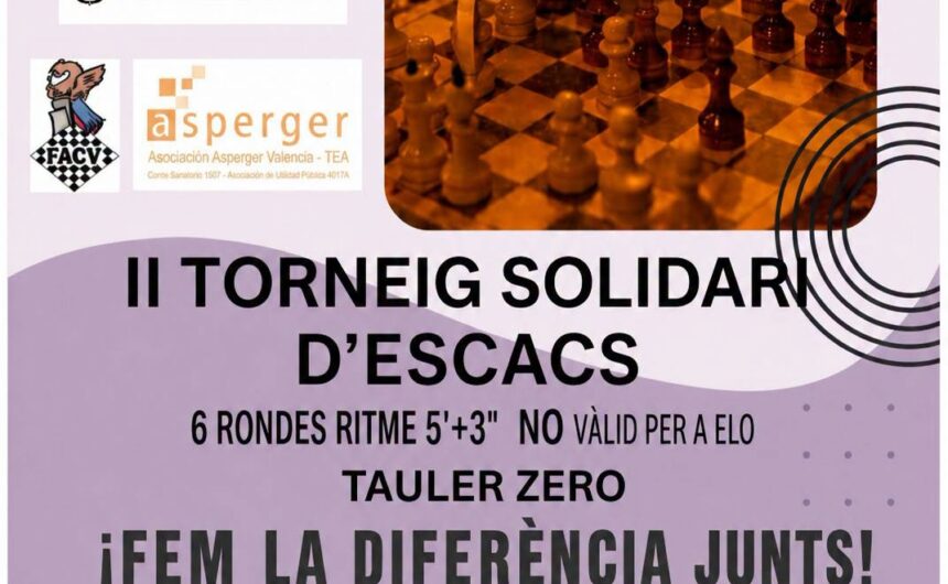 II Torneo Solidario de Ajedrez