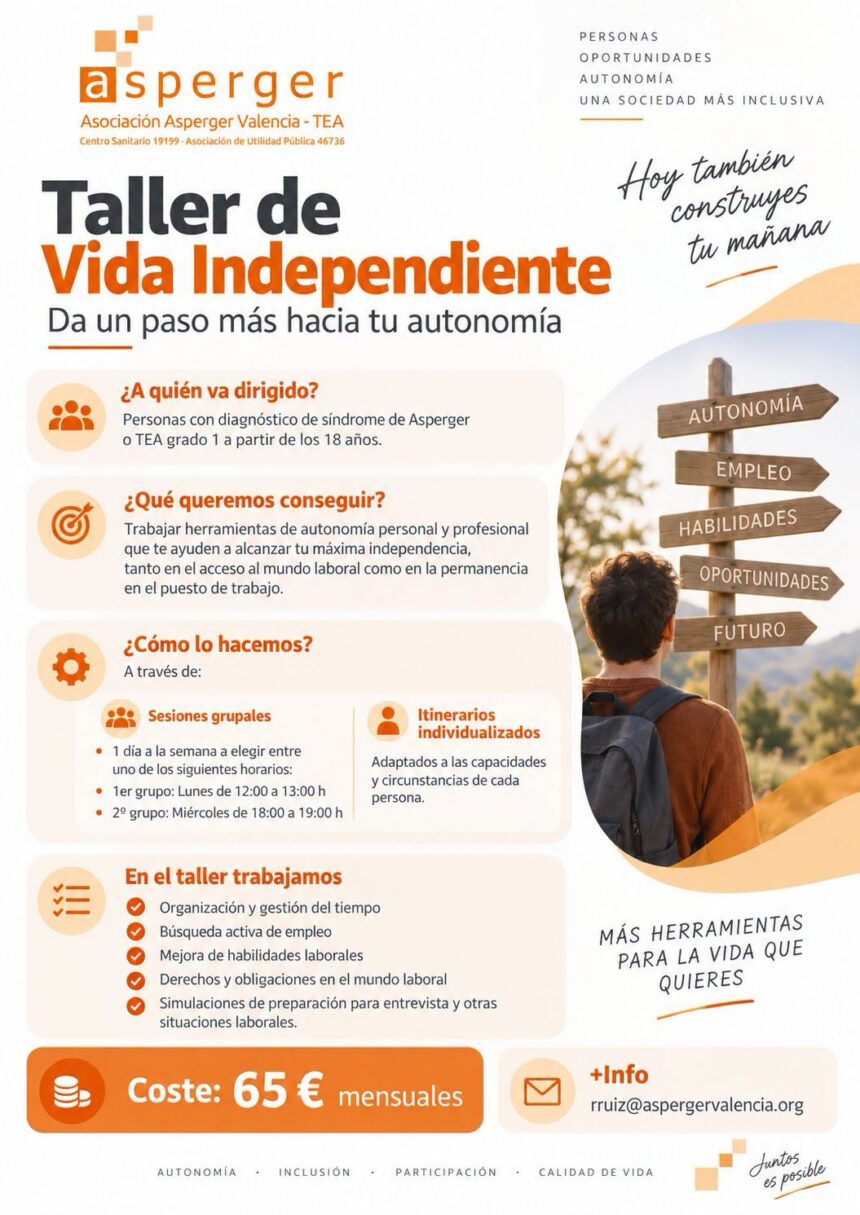 taller vida indep Taller de vida independiente