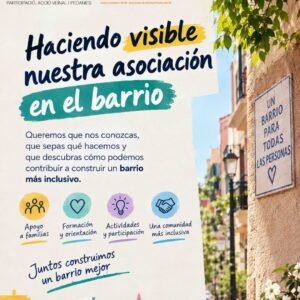visibil aso por el barrio Dando visibilidad a la asociación