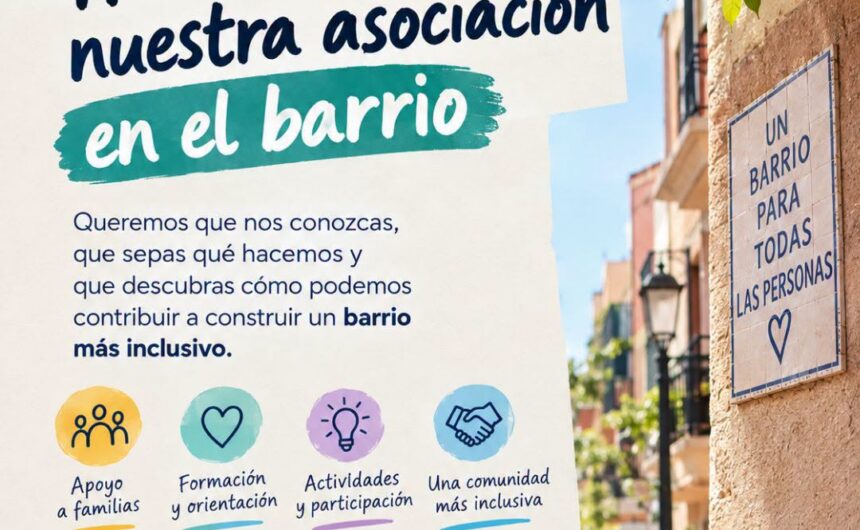 visibil aso por el barrio Dando visibilidad a la asociación