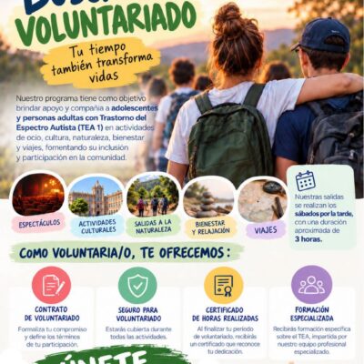 ¿Quieres colaborar con la asociación? Buscamos voluntariado